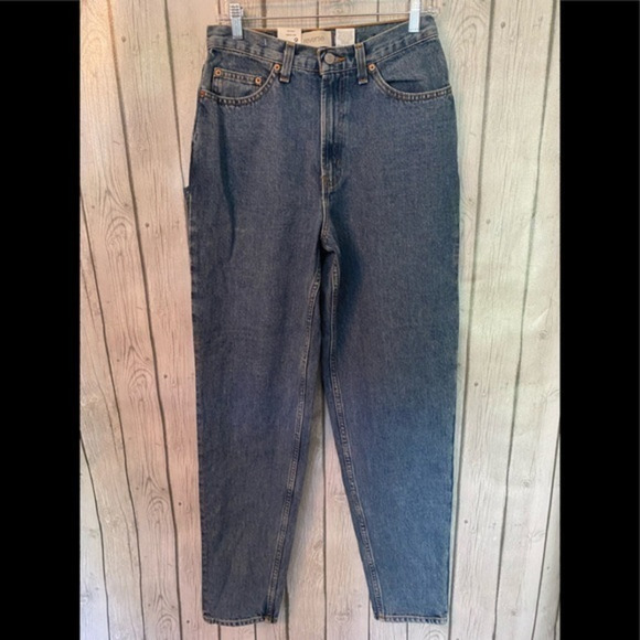 Gap Vintage NWT‎ Jeans 90’s Y2K 8 Long Reversefit Mom Jeans Straight Leg. - Picture 1 of 5
